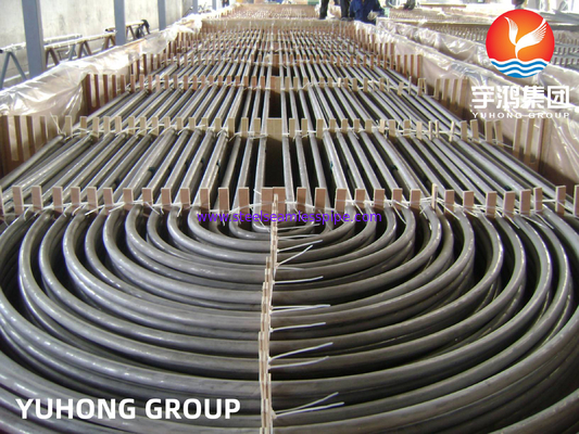 ASTM A213 TP304 أنبوب U Bend من الفولاذ المقاوم للصدأ لمبادلات الحرارة