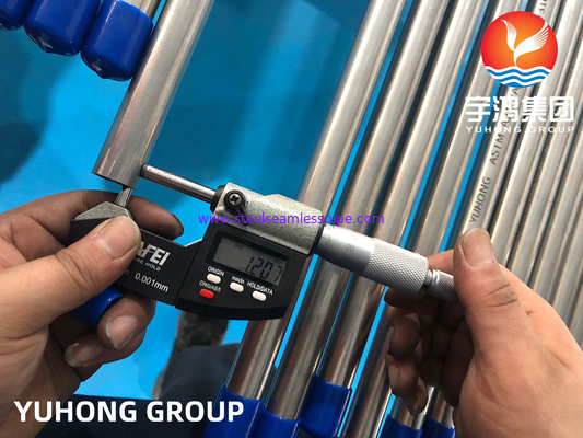 SS ASME SA269 / ASTM A269 TP316L أنبوب غير ملحوم التلدين اللامع