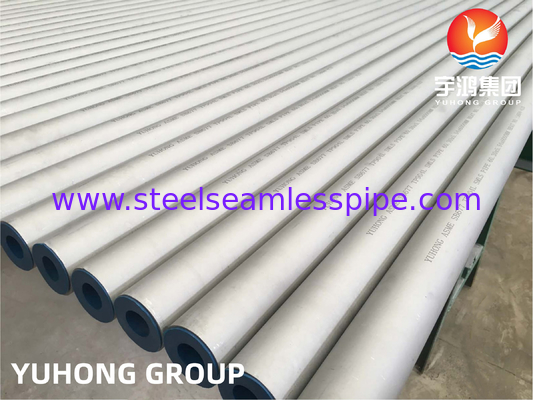 ASME SB677 TP904L / 1.4539 / UNS N08904 أنبوب غير ملحوم من الفولاذ المقاوم للصدأ