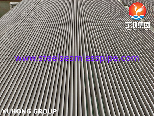 أنبوب فولاذي غير ملحوم من الفولاذ المقاوم للصدأ ASTM A268 UNS S41000 TP410 أنبوب مبادل حراري فولاذي
