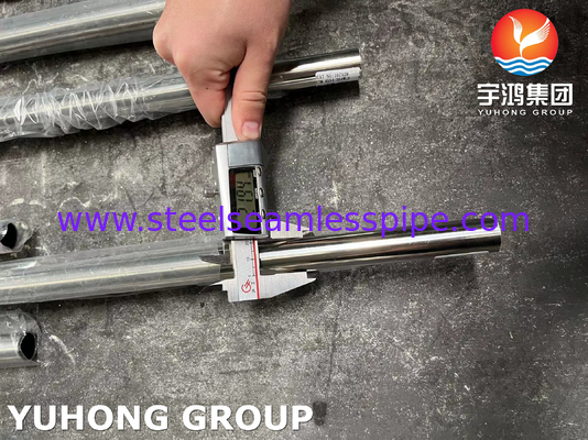أنبوب ملحوم من الفولاذ المقاوم للصدأ ASTM A554 TP304 للأغراض المعمارية