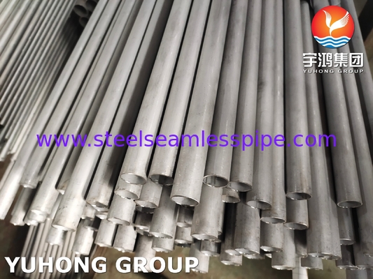 ASTM A789 / ASME SA789 UNS S31803 أنابيب الفولاذ المزدوج غير الملحومة والملحومة للغلادة