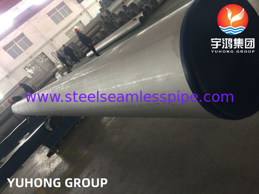 أنابيب الفولاذ المقاوم للصدأ الملحومة ASTM A312-2018 TP304 TP304L TP304H TP321 TP321H TP316L الطول ، 6M ، 11M