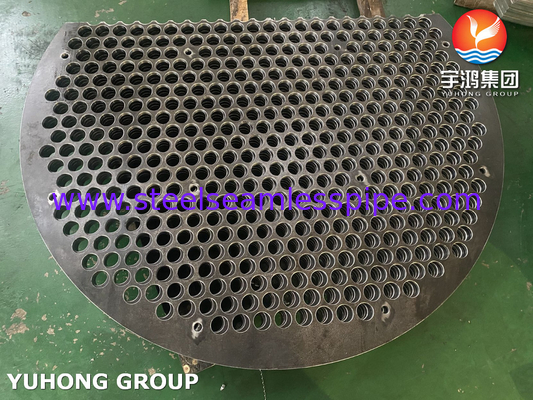 ASME SA283 Gr.C عازل قطاعي واحد لتطبيق مبادلة الحرارة