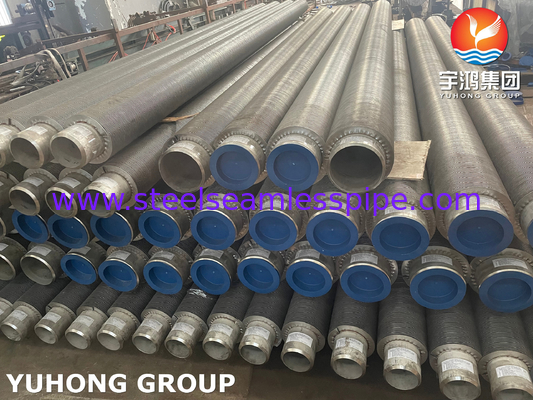 مادة ASTM A312 TP304 HFW Fin Tube Fin من 11-13 Cr