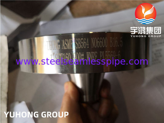 ASTM B564 سبيكة 600 UNS NO6600 سبيكة النيكل العمياء RF وجه فليانج صياغة