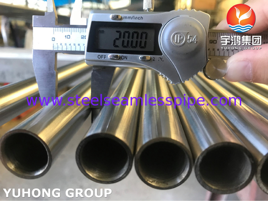 ASTM A269 TP316L الصلب المقاوم للصدأ أنبوب SMLS مشع من الفولاذ الساطع للكأس المصرية للقش