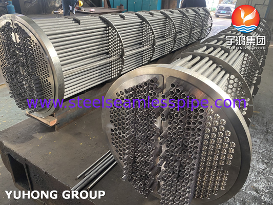 U Bend Tube Bundle ، فولاذ المقاوم للصدأ U Tube Type Fuel Oil Heater