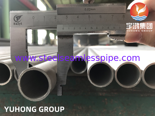 ASTM A312 أنابيب بلا خيوط من الفولاذ المقاوم للصدأ TP304H TP310H TP316H TP321H TP347H