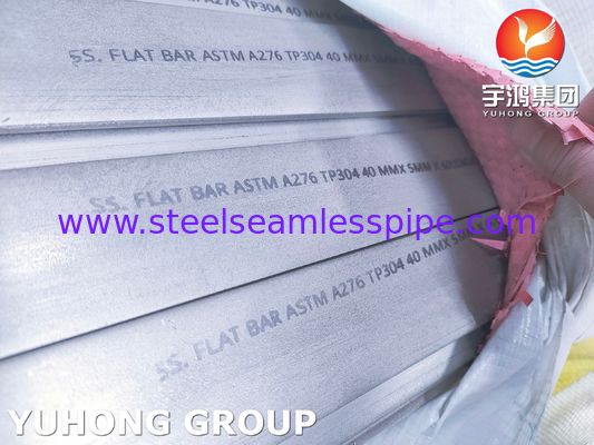 ASTM A276 TP304 الفولاذ المقاوم للصدأ الحديد المسطح والحديد الزاوي
