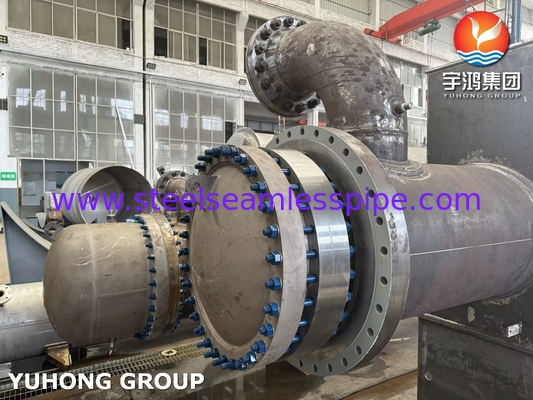 SB111 النحاس النيكل 90/10 أنبوب H-AES نوع لمبادل الحرارة الرأس العائمة