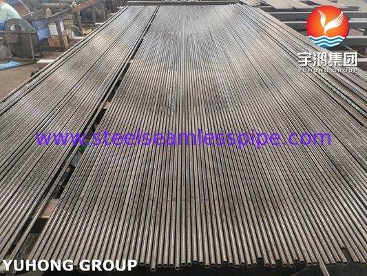 ASTM A213 T5 K41545 Seamless Chromium Molybdenum Alloy Steel Tube For Heat Exchanger Equipment