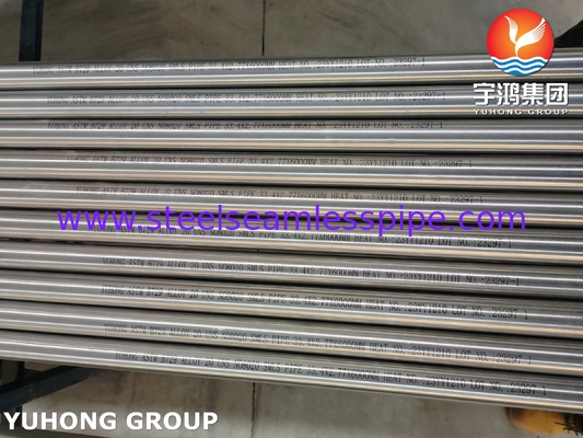 ASME SB729 UNS N08020 Nickel Alloy Seamless Pipe For Phosphoric Acid Evaporator