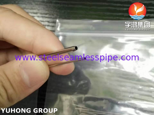 أنبوب قطب كهربائي شعري مخصص من الفولاذ المقاوم للصدأ 304 لبطارية الليثيوم