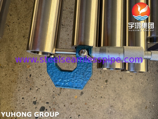 أنابيب الفولاذ المقاوم للصدأ ASTM A312 TP310S غير الملحومة للمبادلات الحرارية
