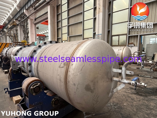 مبادلات حرارية غاز-غاز T22 من نوع BEP، ASME VIII القسم 2 الفئة 2