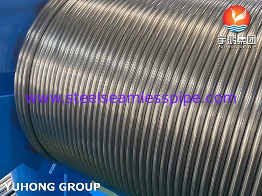 أنابيب الملفوفة من الصلب المقاوم للصدأ الأوستنيتيكية للخدمة العامة ASTM A269 TP316L