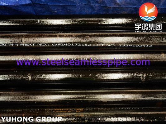 ASME SA335 P22 1.25Cr-0.5Mo أنابيب فولاذية سبائكية حديدية غير ملحومة لغلايات محطات الطاقة