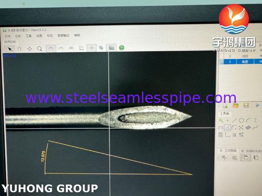 SUS304 القص الخلفي للابرة الداخلية ، القناة الطبية ، ISO7864