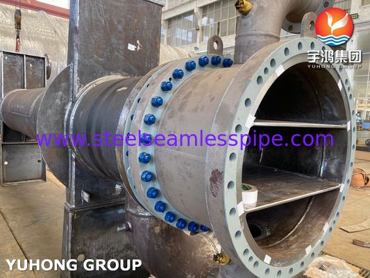 مكثف تفريغ المرحلة الثانية المعتمد من ASME لوحدة تكرير مذيب زيت التشحيم