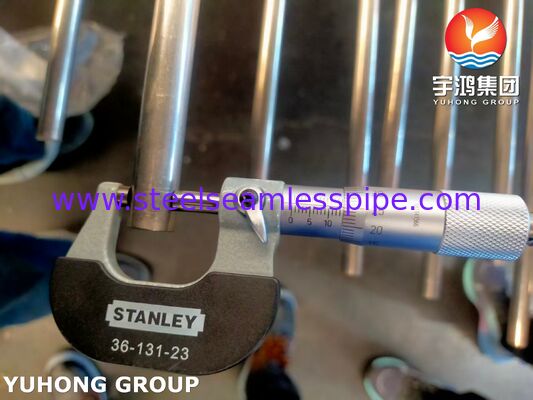 ASME SB163 N02201 أنبوب مكثف ومبادل حراري من النيكل منخفض الكربون بدون درزات