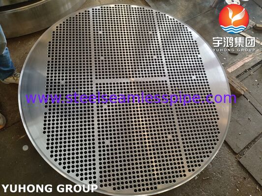 لوح أنبوب ASME SA336 F5 لمبادلات الحرارة عالية الضغط