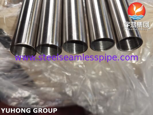 أنابيب غير ملحومة من الفولاذ المقاوم للصدأ ASME SA269 TP316 مبطنة بالكامل لصناعة المشروبات