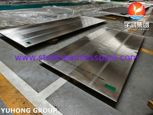 ASTM B127 Monel 400 + ASTM A516 Gr.60 لوحة فولاذية مغلفة بالفجر وعاء الضغط