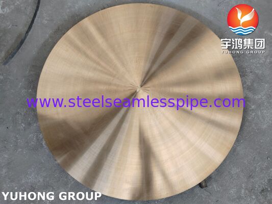 ASME SB171 UNS C46400 صفيحة نحاس بحرية مزورة دائرة فارغة