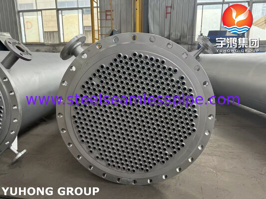 طابع ASME U ، NBR ، Shell & Tube Exchanger API 660 مع أنبوب من SA179 ، SA178 ، SA213 ، SA249 ،