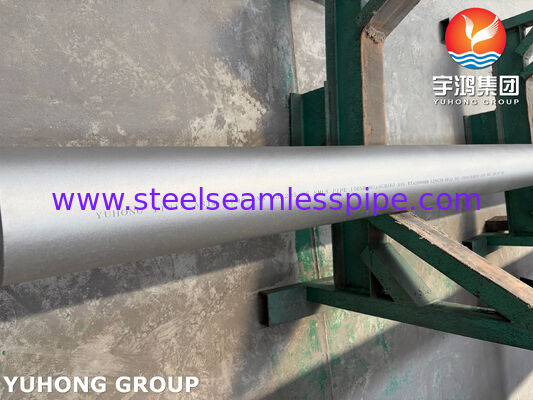 ASTM A790 UNS S32205 / 1.4462 أنابيب من الفولاذ المقاوم للصدأ المزدوج