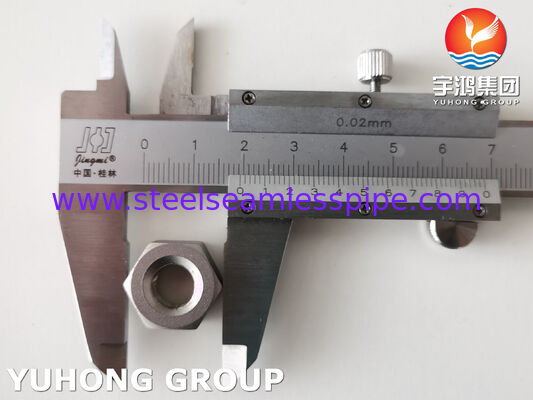 مواد ربط من سبيكة التيتانيوم ASTM F468 B348 GR.2 عصا مطوية مطوية مع محار وغسالة