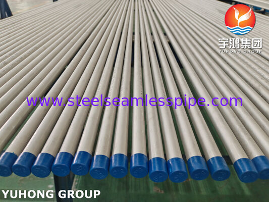 ASTM A213 TP316L 1.4404 أنبوب الفولاذ المقاوم للصدأ بلا خيوط لمعالجة المياه ، ET / HT