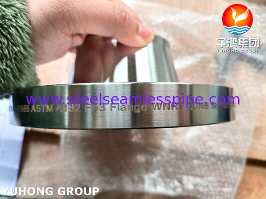 فلنج ASTM A182 F53 UNS S32750 سوبر دوبلكس 2507 مقاوم للتآكل عالي الضغط ASME B16.5