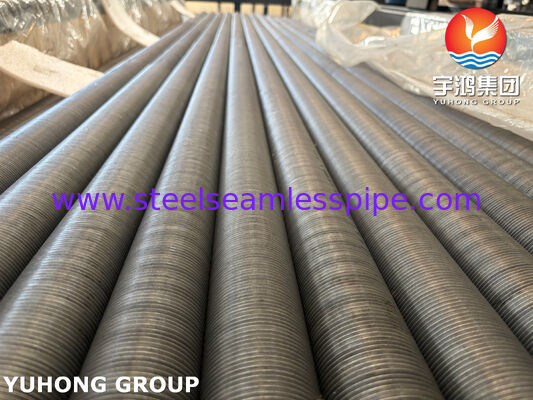 ASME SA179 KL أنبوب الألومنيوم المزدوج للاقتصاد واسترداد الحرارة