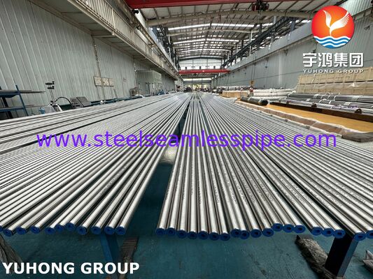 أنبوب ملحوم ASTM A249 TP316L لتطبيقات المبادل الحراري والمكثف ومعدات العمليات