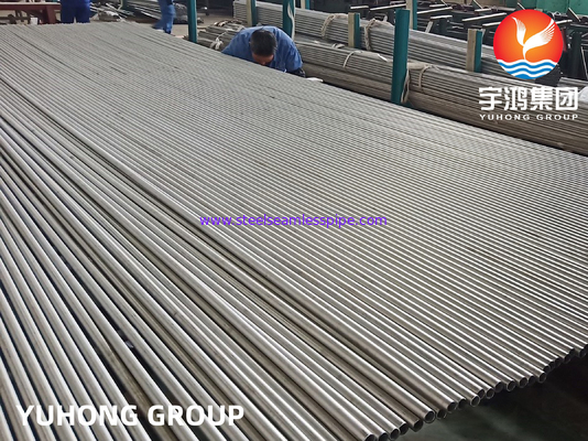 ASME SA213 TP316L أنابيب مبادل حراري غير ملحومة من الفولاذ المقاوم للصدأ