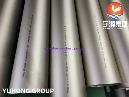 Astm B514 Welded Incoloy Pipe N08810800 / 800h / 800ht