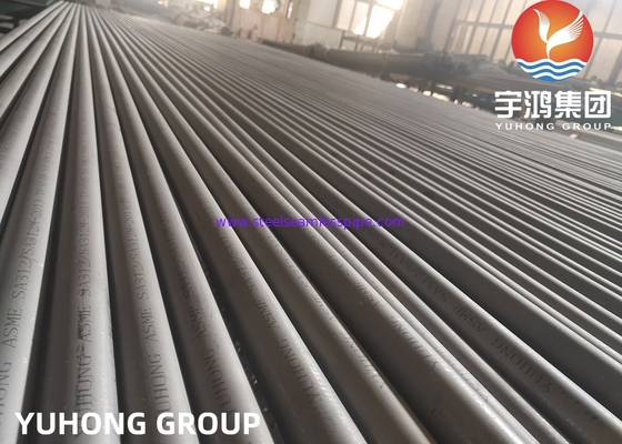 ASTM A312 TP304H ((UNS S30409) أنابيب بلا مسام من الفولاذ المقاوم للصدأ للصناعة الكيميائية