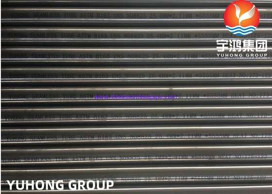 INCOLOY ALLOY 825،880،800H أنابيب غير ملحومة ، سبائك النيكل الأنابيب ASTM B 163 / ASTM B704