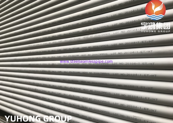 ASTM A269 TP304 TP304L TP316L SUS316L 1.4404 أنبوب غير ملحوم من الفولاذ المقاوم للصدأ ، أنبوب مبادل حراري للغلاية