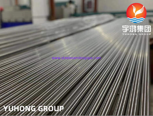 ASTM A269 / ASME SA269 TP316L أنبوب غير ملحوم من الفولاذ المقاوم للصدأ مخلل وملدن
