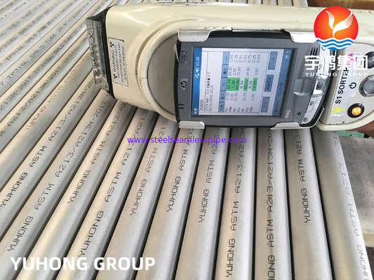 A213 TP316L / S31603 / SUS316L مبادل حراري من الفولاذ المقاوم للصدأ سلس