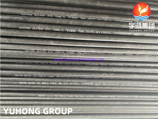 ASTM A192 / ASME SA192 أنبوب السخان المصنوع من الصلب الكربوني غير الملحوم