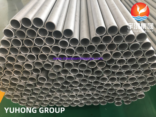 ASTM A213 / ASME SA213 TP310S S31008 أنبوب الفولاذ المقاوم للصدأ سلس للسخان الفائق