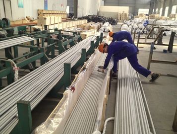 أنابيب الفولاذ المقاوم للصدأ السلس، الجمعية الأمريكية A213 TP310S/310 ح، 25.4 × 2.11 6096 مم، مخلل، ملدن، خشبية حالة التعبئة.