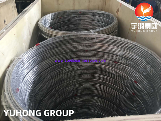 ASTM A269 TP316L أنبوب الفولاذ المقاوم للصدأ غير الملحوم المسحوب على البارد بدقة متناهية الصغر