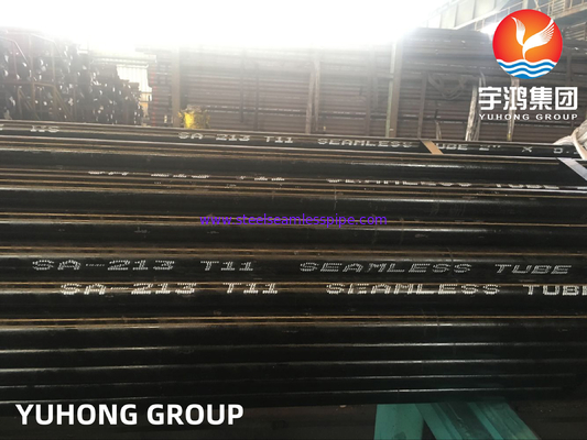 ASTM A213 / ASME SA213 T11 أنبوب فولاذي غير ملحوم للسخان