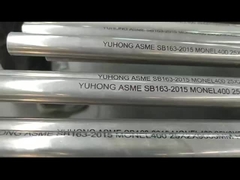 ASME SB163 MONEL 400 (UNS N04400) أنبوب سبيكة نيكل غير ملحوم لمبادل حراري ومكثف